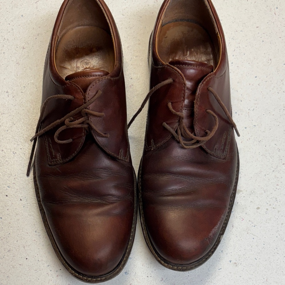 ECCO Classic Brown Leather Men's Shoes
